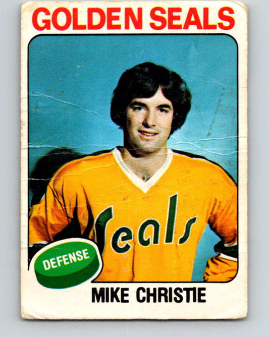 1975-76 O-Pee-Chee #366 Mike Christie  California Golden Seals  V6821