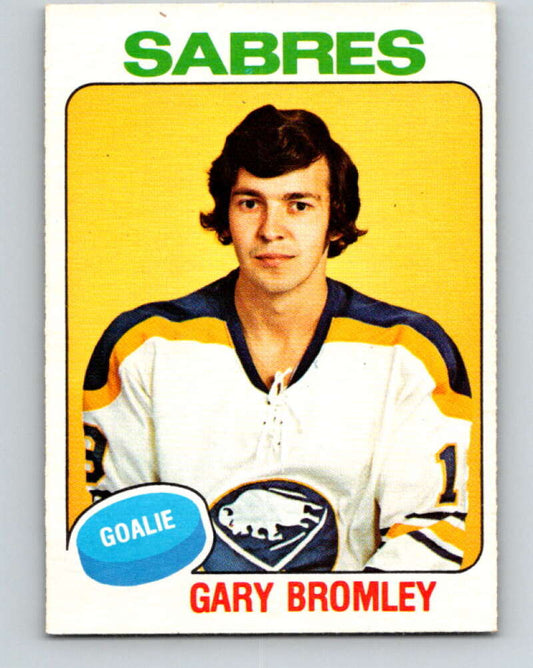 1975-76 O-Pee-Chee #368 Gary Bromley  Buffalo Sabres  V6829