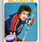 1975-76 O-Pee-Chee #370 Ed Gilbert  RC Rookie Kansas City Scouts  V6833