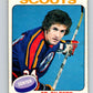 1975-76 O-Pee-Chee #370 Ed Gilbert  RC Rookie Kansas City Scouts  V6834