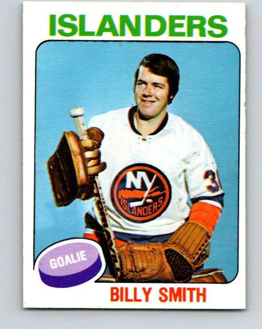 1975-76 O-Pee-Chee #372 Billy Smith  New York Islanders  V6841