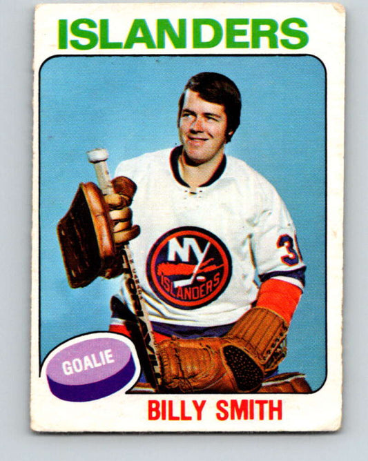 1975-76 O-Pee-Chee #372 Billy Smith  New York Islanders  V6843
