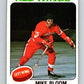 1975-76 O-Pee-Chee #376 Mike Bloom  Detroit Red Wings  V6858