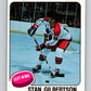 1975-76 O-Pee-Chee #382 Stan Gilbertson UER  Washington Capitals  V6883