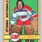 1972-73 WHA O-Pee-Chee  #300 Les Binkley  Ottawa Nationals  V6945