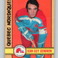1972-73 WHA O-Pee-Chee  #302 Jean-Guy Gendron  Quebec Nordiques  V6948
