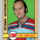 1972-73 WHA O-Pee-Chee  #309 Bob Charlebois  RC Rookie Ottawa Nationals  V6958