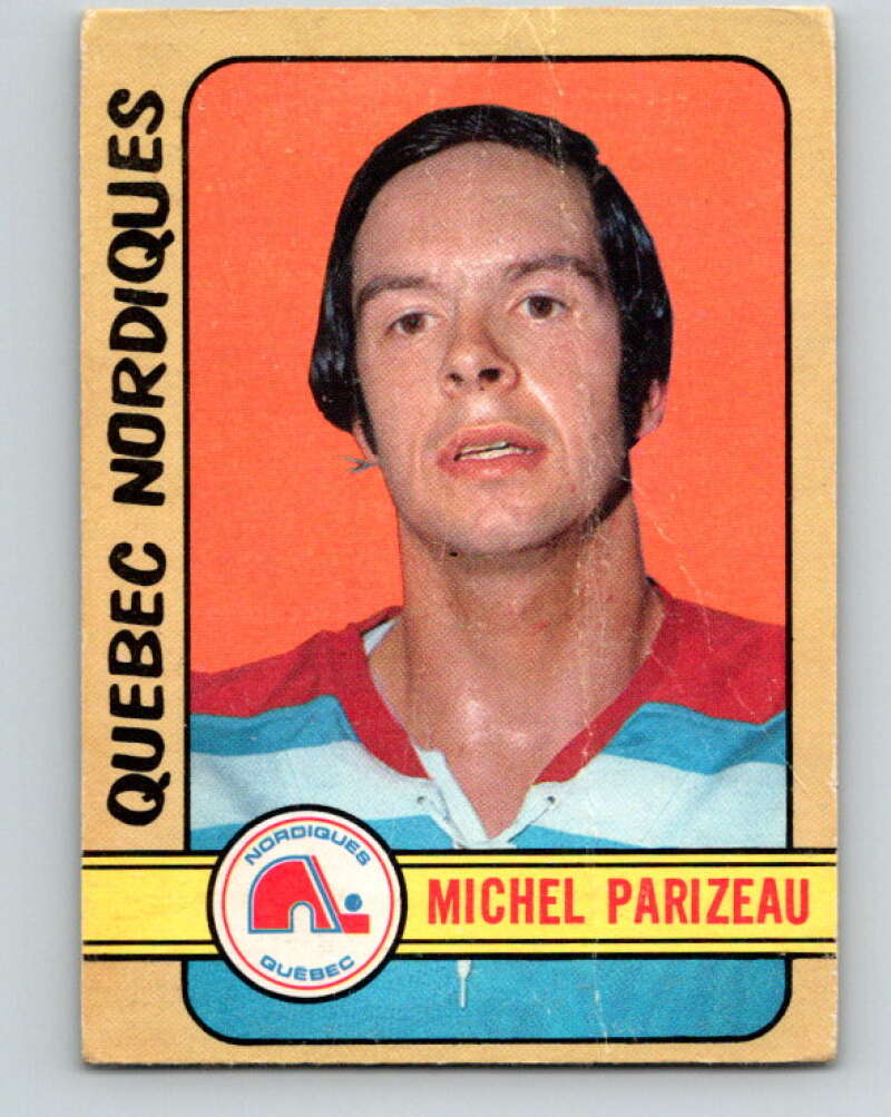 1972-73 WHA O-Pee-Chee  #335 Michel Parizeau  RC Nordiques  V6999