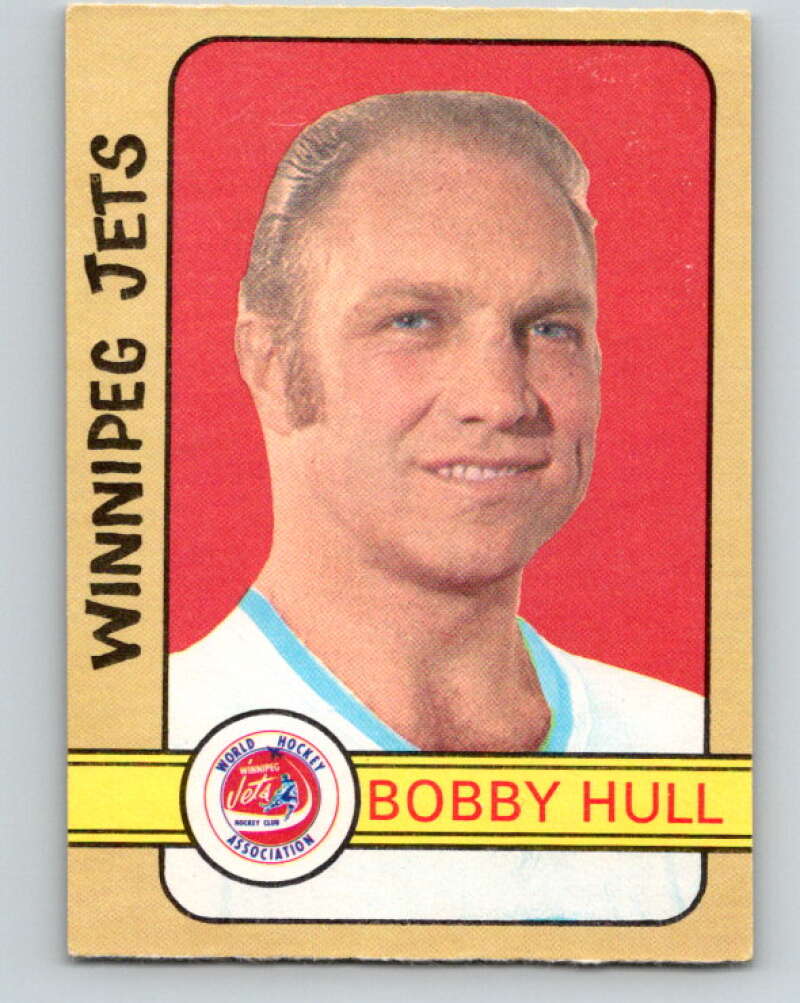 1972-73 WHA O-Pee-Chee  #336 Bobby Hull  Winnipeg Jets  V7000