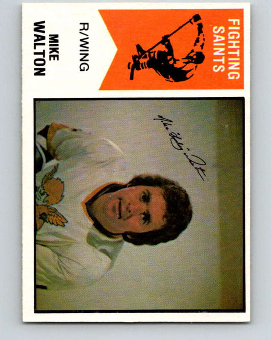 1974-75 WHA O-Pee-Chee  #10 Mike Walton  Minnesota  V7033