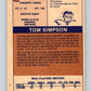1974-75 WHA O-Pee-Chee  #16 Tom Simpson  RC Rookie Toronto Toros  V7045