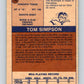 1974-75 WHA O-Pee-Chee  #16 Tom Simpson  RC Rookie Toronto Toros  V7047