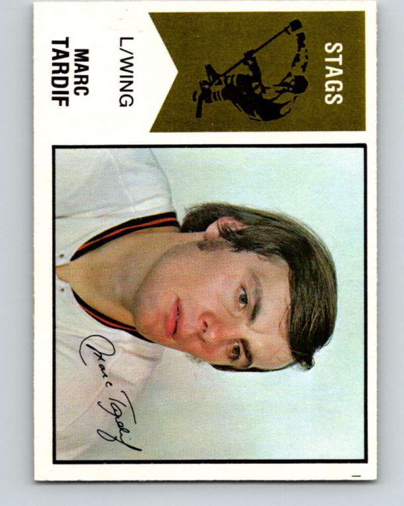 1974-75 WHA O-Pee-Chee  #43 Marc Tardif  Michigan Stags  V7107