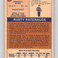 1974-75 WHA O-Pee-Chee  #51 Rusty Patenaude  RC Rookie Edmonton Oilers  V7123