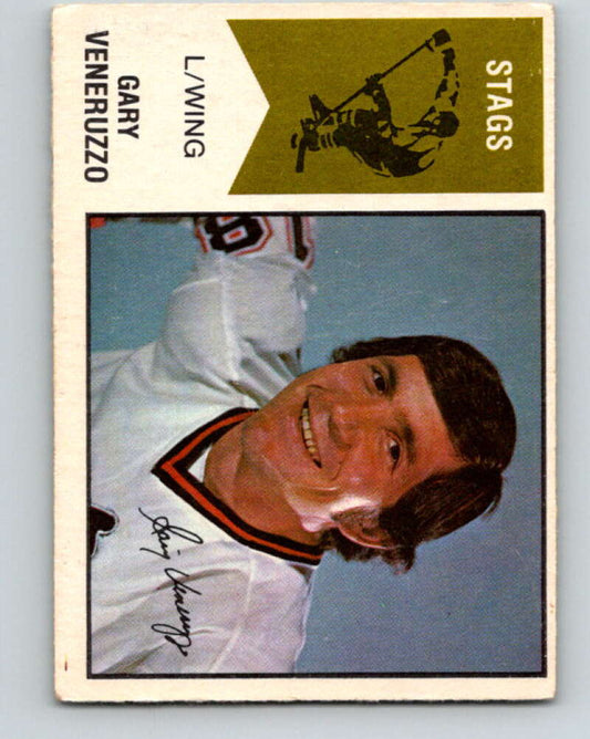 1974-75 WHA O-Pee-Chee  #55 Gary Veneruzzo  Michigan Stags  V7130