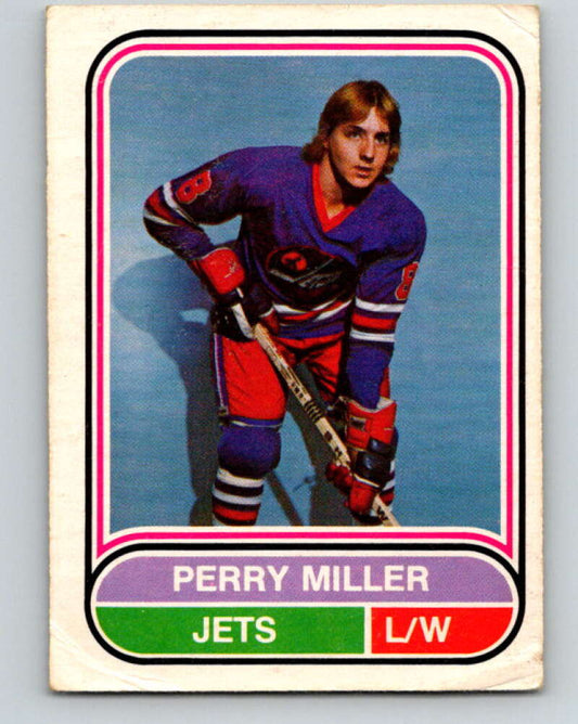 1975-76 WHA O-Pee-Chee #6 Perry Miller  RC Rookie Winnipeg Jets  V7159