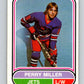 1975-76 WHA O-Pee-Chee #6 Perry Miller  RC Rookie Winnipeg Jets  V7160