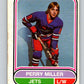 1975-76 WHA O-Pee-Chee #6 Perry Miller  RC Rookie Winnipeg Jets  V7161