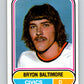 1975-76 WHA O-Pee-Chee #9 Bryon Baltimore  RC Rookie Ottawa Civics  V7165