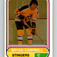 1975-76 WHA O-Pee-Chee #31 Bryan Campbell  Cincinnati Stingers  V7203
