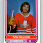 1975-76 WHA O-Pee-Chee #32 Don McLeod  Calgary Cowboys  V7206