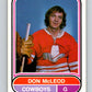 1975-76 WHA O-Pee-Chee #32 Don McLeod  Calgary Cowboys  V7207