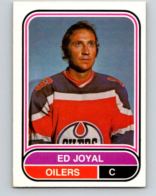 1975-76 WHA O-Pee-Chee #36 Eddie Joyal  Edmonton Oilers  V7211