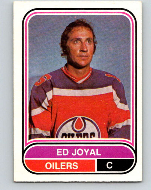 1975-76 WHA O-Pee-Chee #36 Eddie Joyal  Edmonton Oilers  V7212