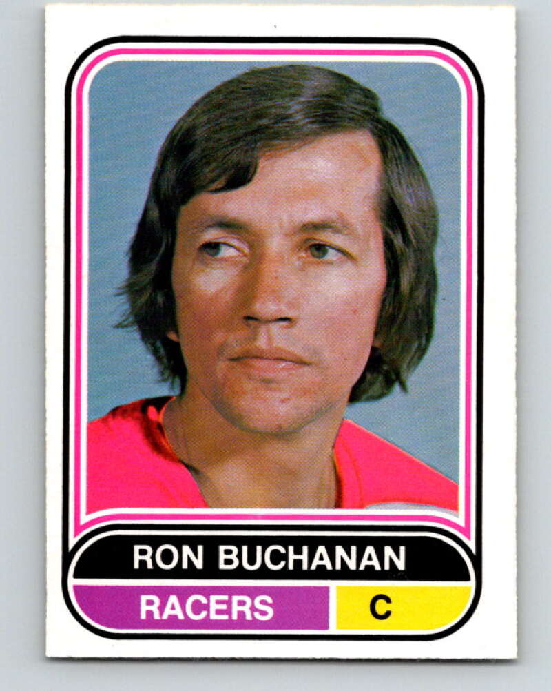 1975-76 WHA O-Pee-Chee #39 Ron Buchanan  Indianapolis Racers  V7215