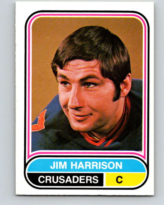 1975-76 WHA O-Pee-Chee #47 Jim Harrison  Cleveland Crusaders  V7226