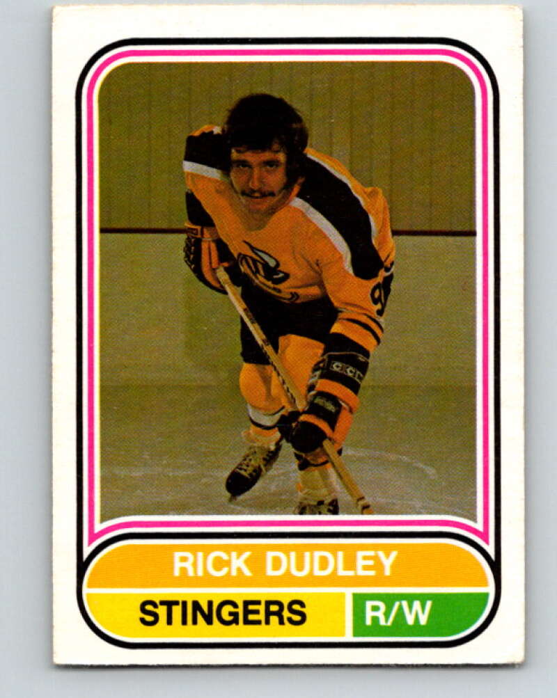 1975-76 WHA O-Pee-Chee #58 Rick Dudley  Cincinnati Stingers  V7235