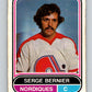 1975-76 WHA O-Pee-Chee #60 Serge Bernier  Quebec Nordiques  V7240