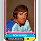 1975-76 WHA O-Pee-Chee #73 Ron Ward  Cleveland Crusaders  V7260