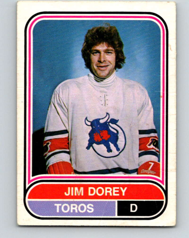 1975-76 WHA O-Pee-Chee #94 Jim Dorey  Toronto Toros  V7282
