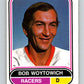 1975-76 WHA O-Pee-Chee #123 Bob Woytowich  Indianapolis Racers  V7326