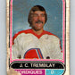 1975-76 WHA O-Pee-Chee #130 J.C. Tremblay  Quebec Nordiques  V7339