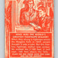 1957 Topps Isolation Booth #52 Who was the world's greatest tightrope walker? V7355