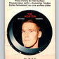 1968-69 O-Pee-Chee Puck Stickers #18 Tim Horton  Toronto Maple Leafs  V7378