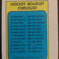 1971-72 O-Pee-Chee Booklets #5 Roger Crozier  Buffalo Sabres  V7406