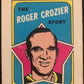 1971-72 O-Pee-Chee Booklets #5 Roger Crozier  Buffalo Sabres  V7407