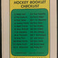 1971-72 O-Pee-Chee Booklets #8 Gilbert Perreault  Buffalo Sabres  V7417