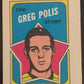 1971-72 O-Pee-Chee Booklets #9 Greg Polis  Pittsburgh Penguins  V7418