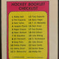 1971-72 O-Pee-Chee Booklets #11 Danny Grant  Minnesota North Stars  V7425