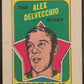 1971-72 O-Pee-Chee Booklets #12 Alex Delvecchio  Detroit Red Wings  V7426