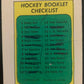 1971-72 O-Pee-Chee Booklets #12 Alex Delvecchio  Detroit Red Wings  V7428