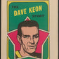 1971-72 O-Pee-Chee Booklets #16 Dave Keon  Toronto Maple Leafs  V7444