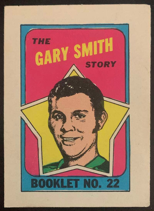 1971-72 O-Pee-Chee Booklets #22 Gary Smith  California Golden Seals  V7453