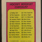 1971-72 O-Pee-Chee Booklets #22 Gary Smith  California Golden Seals  V7454