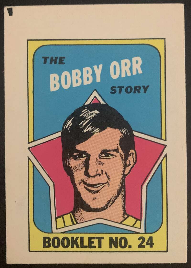 1971-72 O-Pee-Chee Booklets #24 Bobby Orr  Boston Bruins  V7457