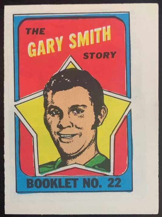 1971-72 O-Pee-Chee Booklets Topps #22 Gary Smith  California Golden Seals  V7466